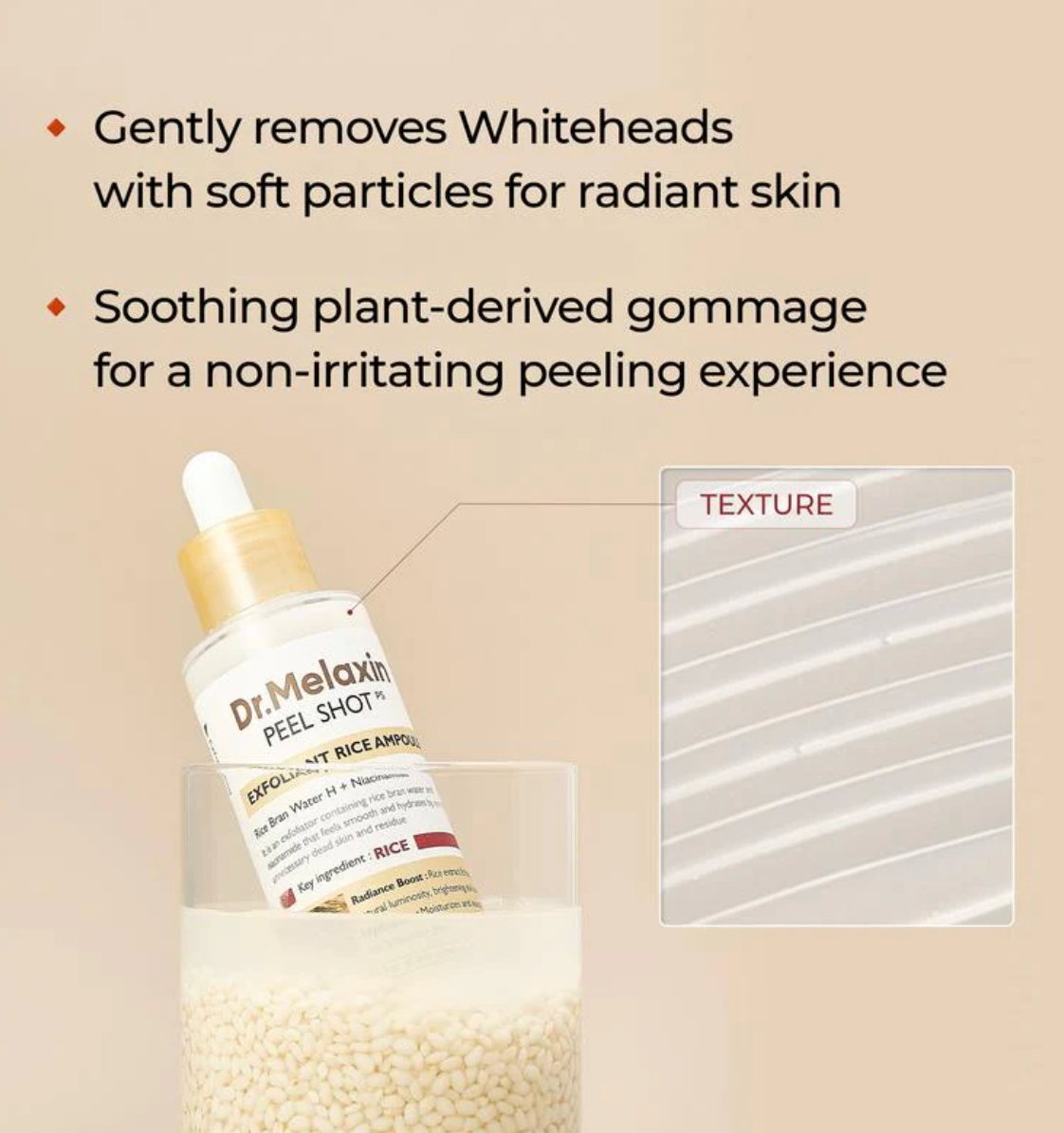 Dr. Melaxin Rice Exfoliating Serum