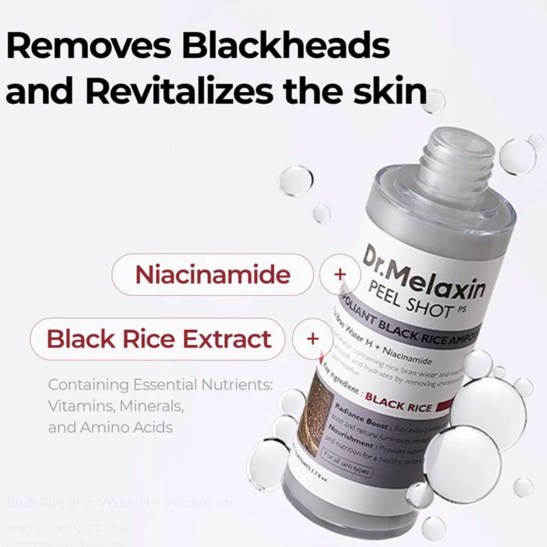 Dr. Melaxin Rice Exfoliating Serum