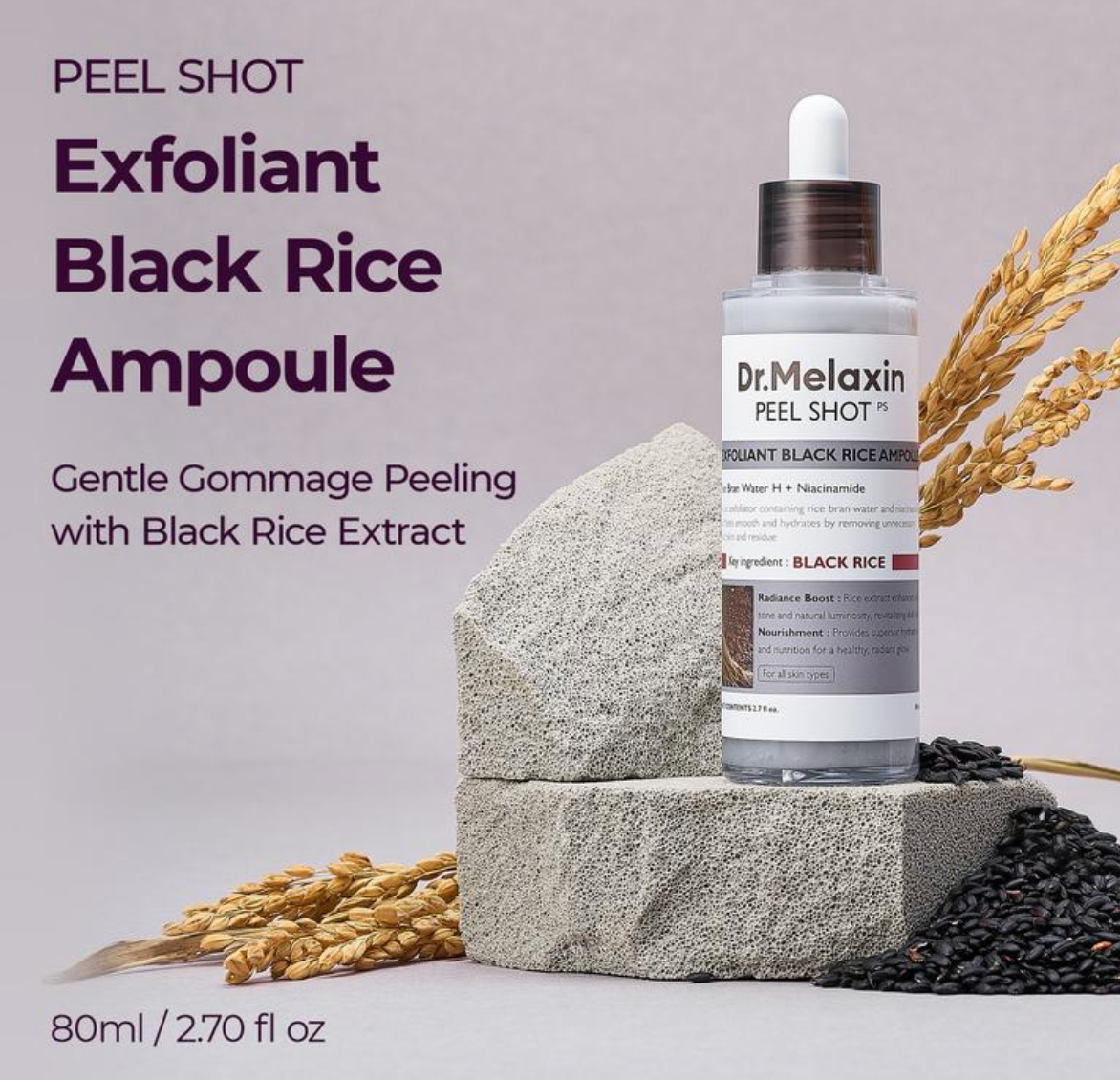 Dr. Melaxin Rice Exfoliating Serum